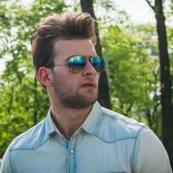 Ray-Ban RB3025 9018/C3 Bronze Frame Rainbow Mirror Glass Lens Aviator Sunglasses main image 6